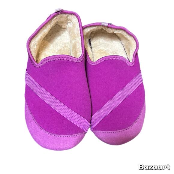 FitKicks Kozikicks Purple Slipper Shoes Women US Medium 7-8 New Without Tags - Picture 1 of 5